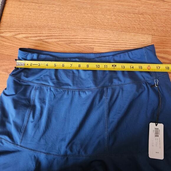 Jofit Blue Drop Down Waist Skort Long Size Large - Picture 4 of 6